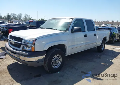2004 Chevrolet Silverado 2500 Ls from USA, damaged, VIN 1GCGC23U64F158801